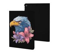 Angry Eagle1 Lily Flower Case Compatible with iPad 10th 9th / 8th / 7th Generation (2021/2020/2019)