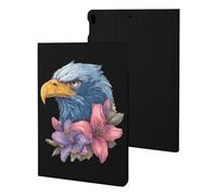 Angry Eagle1 Lily Flower Case Compatible with iPad 10th 9th / 8th / 7th Generation (2021/2020/2019)