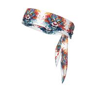 angry expression Sports headband for outdoor running, mountain climbing and cycling forehead protection