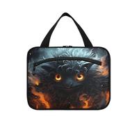 Angry Fired Sheep Hanging Travel Toiletry Cosmetic Makeup Bag Large Capacity Foldable Storage Wash Bags for Women Girls Bathroom