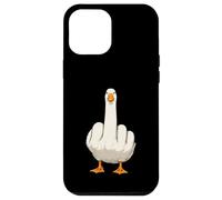 Angry Goose Flipping The Bird Funny Middle Finger Viral Meme Case for iPhone 12 Pro Max