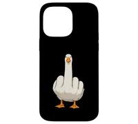 Angry Goose Flipping The Bird Funny Middle Finger Viral Meme Case for iPhone 14 Pro Max