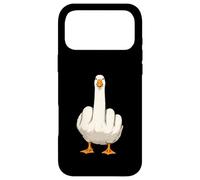 Angry Goose Flipping The Bird Funny Middle Finger Viral Meme Case for iPhone 17 Pro Max