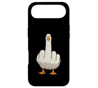Angry Goose Flipping The Bird Funny Middle Finger Viral Meme Case for iPhone Air