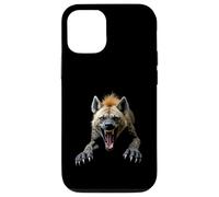 Angry Hyena Head Roaring Wild Animal Safari Art Case for iPhone 12/12 Pro