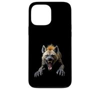 Angry Hyena Head Roaring Wild Animal Safari Art Case for iPhone 13 Pro Max