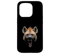 Angry Hyena Head Roaring Wild Animal Safari Art Case for iPhone 15 Pro