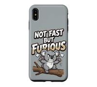 Angry Koala Not Fast But Furious Funny Case for iPhone XS Max