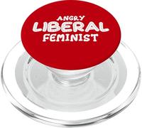 Angry Liberal Feminist Political Statement PopSockets PopGrip for MagSafe