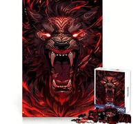 Angry Lion Beast Mode Adult Jigsaw Puzzles1000 Pieces Memory Skill Quiet Recreation Clean Edges Unique Gift (50x75cm)