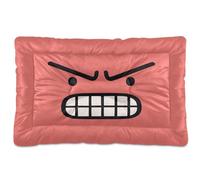 Angry Look Washable Dog Beds Crate Pad Soft Comfortable Anti-Slip Bottom for Large Jumbo Medium Small Dogs 36" x 24"