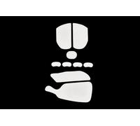 Angry miao AM Infinity Mouse .97 Rubber Feet Grip Tape Set White