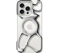Angry miao Emptiness Matte Sliver Phone Case for iPhone 16 Pro | MagSafe Compatible, 22g Lightweight, Heat Dissipating, Ample Protection