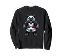 Angry MMA Panda - Cage Fighter Free Fighting Sweatshirt