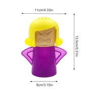 Angry Mom Microwave Cleaner | Steam Cleaner Easily Clean The Crud In Minutes | Cool Mom Fridge Odor Absorber For Home Or Office, Easily Clean In Minutes