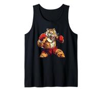 Angry Muay Thai and Thai Boxing Tiger Tank Top