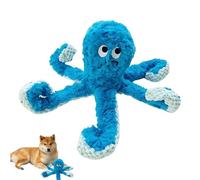 Angry Octopus Dog Toy | Interactive Octopus Dog Chew Toys, Soft Bite Resistant Chew,Squeaky Moving Tug Of War Doggie Toy For Small & Medium