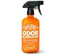 ANGRY ORANGE Pet Odor Eliminator for Dog and Cat Urine, Carpet Stains, and Strong Smells - Citrus Cleaner with Natural Orange Oil - 24 oz