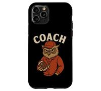 Angry Owl Coach Sports Strategy Retro Graphic Case for iPhone 11 Pro