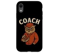 Angry Owl Coach Sports Strategy Retro Graphic Case for iPhone XR