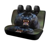 Angry Panthers Breathable Car Seat Covers Soft Universal Auto Rear Cover Interior Back Protectors for Van SUV
