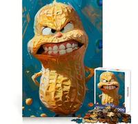 Angry Peanut Cartoon 1000 Pieces Jigsaw Puzzles for Adults Strategic Think Pleasant Downtime Clean Cut Winter Gift (38x26cm)