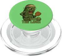 Angry Pickleball Pickle Funny Feet Behind the Line Sports PopSockets PopGrip for MagSafe
