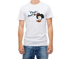 Angry Pingu Noot Noot Funny Short Sleeve White Men T Shirt K255 Size S