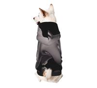 Angry Rhino Print Dog Hoodie Sweatshirt For Small Dogs, Warm, Soft And Breathable Pet Clothes, Easy To Wear Jumper For Winter And Fall Warm