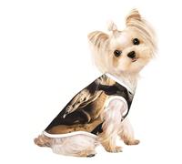 angry rhino Print Pet T-Shirt Sleeveless Tank Top Fashion Gear Daily Wear Walking Playing Traveling