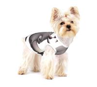 Angry Rhino Print Small Dog Clothes Pet Vest, Soft Cotton Sleeveless T-Shirts Breathable Pet Tank Top Apparel For Puppies And Cats