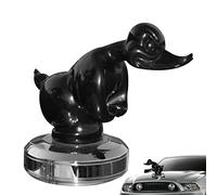 Angry Rubber Duck Hood Ornament | Cool Duck Ornament Car Emblem, Front Of Car Badge Car Bonnet Hood Ornament Decoration Styling Accessories