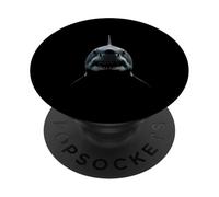 Angry Shark Head Roaring Wild Animal Ocean Art PopSockets Adhesive PopGrip