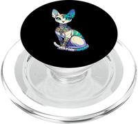 Angry Sphynx Cat Egyptian Culture Lover PopSockets PopGrip for MagSafe
