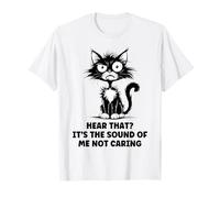Angry Stressed Cat Funny Stress Meme Gift for Cat Lovers T-Shirt