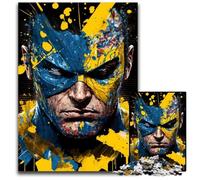 Angry Superhero Puzzles 1000 Pieces for Adults Jigsaw Puzzles for Adults Perfect DIY Art Decor Or Birthday Gift 26X38CM/10.23x14.96inch