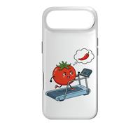 Angry Tomato Running on Treadmill Thinking of Chili Pepper Case for iPhone Air