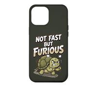 Angry Turtle Not Fast But Furious Funny Case for iPhone 12 Pro Max