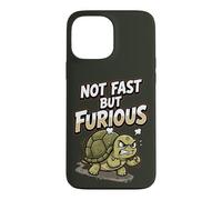 Angry Turtle Not Fast But Furious Funny Case for iPhone 13 Pro Max