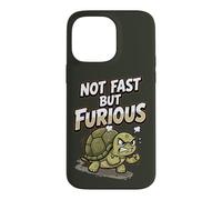 Angry Turtle Not Fast But Furious Funny Case for iPhone 14 Pro Max