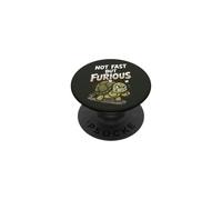 Angry Turtle Not Fast But Furious Funny PopSockets Adhesive PopGrip
