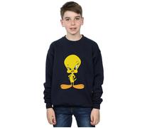 Angry Tweety Sweatshirt Looney Tunes Navy 12-13 Years