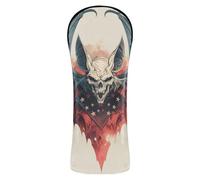 Angry Vampire Bat 4th of July Independence Day Red Golf Covers Waterproof Headcover with Number Tags for Driver Fairway Wood Hybrids 1pcs