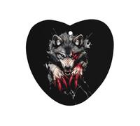 Angry Werewolf Funny Car Air Fresheners Long Lasting Scent Automotive Hanging Scented Cards Tablets