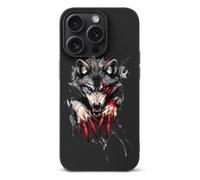 Angry Werewolf Printed Phone Case Slim Cute Cellphone Protective Cover Unisex Compatible with iPhone 15/15 Plus/15 Pro/15 Pro Max