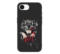 Angry Werewolf Printed Phone Case Slim Cute Cellphone Protective Cover Unisex Compatible with iPhone 16/16 Plus/16 Pro/16 Pro Max/16 E