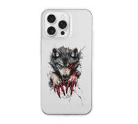 Angry Werewolf Printed Phone Case Slim Cute Cellphone Protective Cover Unisex Compatible with iPhone 16/16 Plus/16 Pro/16 Pro Max/16 E