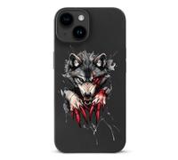 Angry Werewolf Printed Phone Case Slim Cute Cellphone Protective Cover Unisex Compatible with iPhone 15/15 Plus/15 Pro/15 Pro Max