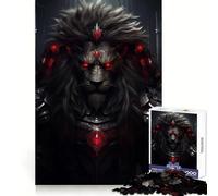 Angry Wild Lion 1000 Piece Puzzle For Adults Cognitive Skill Casual Relaxation Solid Lock Chic Xmas Gift (50x75cm)