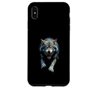 Angry Wolf Head Roaring Wild Animal Forest Art Case for iPhone XS Max